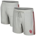 thumbnail image 1 of Men's Colosseum Gray Oklahoma Sooners Mac Shorts, 1 of 3