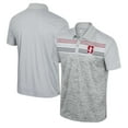 thumbnail image 1 of Men's Colosseum Gray Stanford Cardinal Cybernetic Polo, 1 of 3