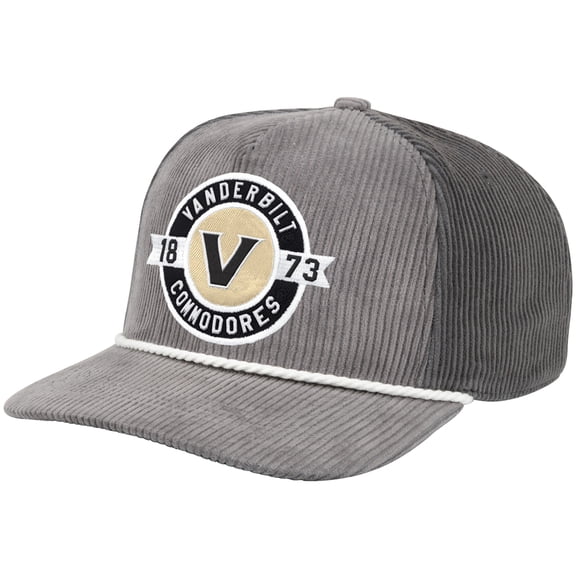 Men's Colosseum  Gray Vanderbilt Commodores Where's My Hat Podium Adjustable Trucker Hat