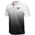 thumbnail image 1 of Men's Colosseum Gray Virginia Tech Hokies Magic Team Logo Polo, 1 of 3
