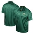 thumbnail image 1 of Men's Colosseum Green Colorado State Rams Honeycomb Raglan Polo, 1 of 3