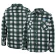 thumbnail image 1 of Men's Colosseum Green Tulane Green Wave Ellis Full-Snap Jacket, 1 of 3