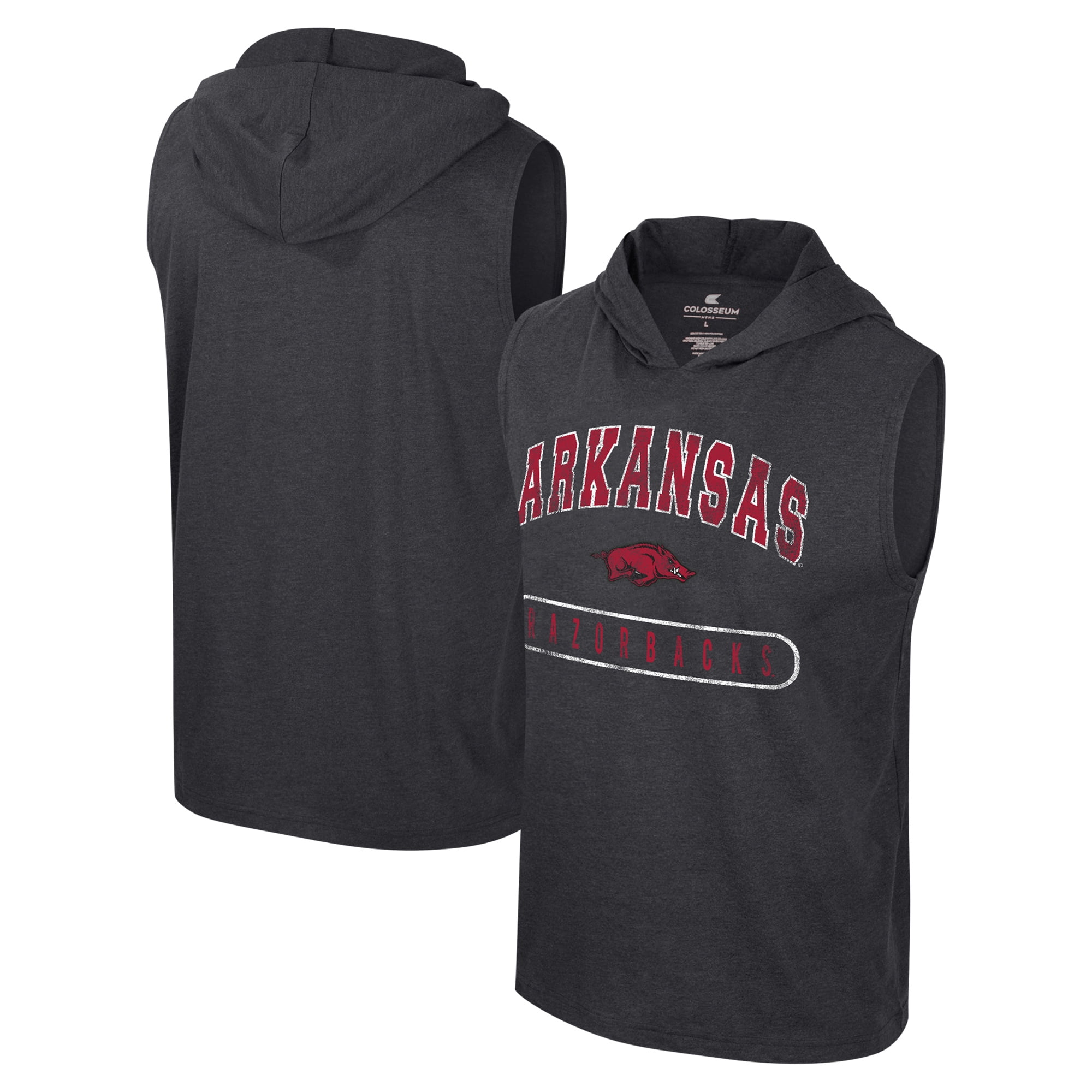 Men s Colosseum Navy Penn State Nittany Lions Varsity Sleeveless Hoodie Tank Top Walmart