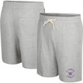 thumbnail image 1 of Men's Colosseum Heather Gray Washington Huskies Love To Hear This Terry Shorts, 1 of 3