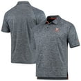 thumbnail image 1 of Men's Colosseum Heather Navy Virginia Cavaliers Down Swing Raglan Team Polo, 1 of 4