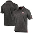 thumbnail image 1 of Men's Colosseum Heathered Black Ohio State Buckeyes Down Swing Raglan Polo, 1 of 4