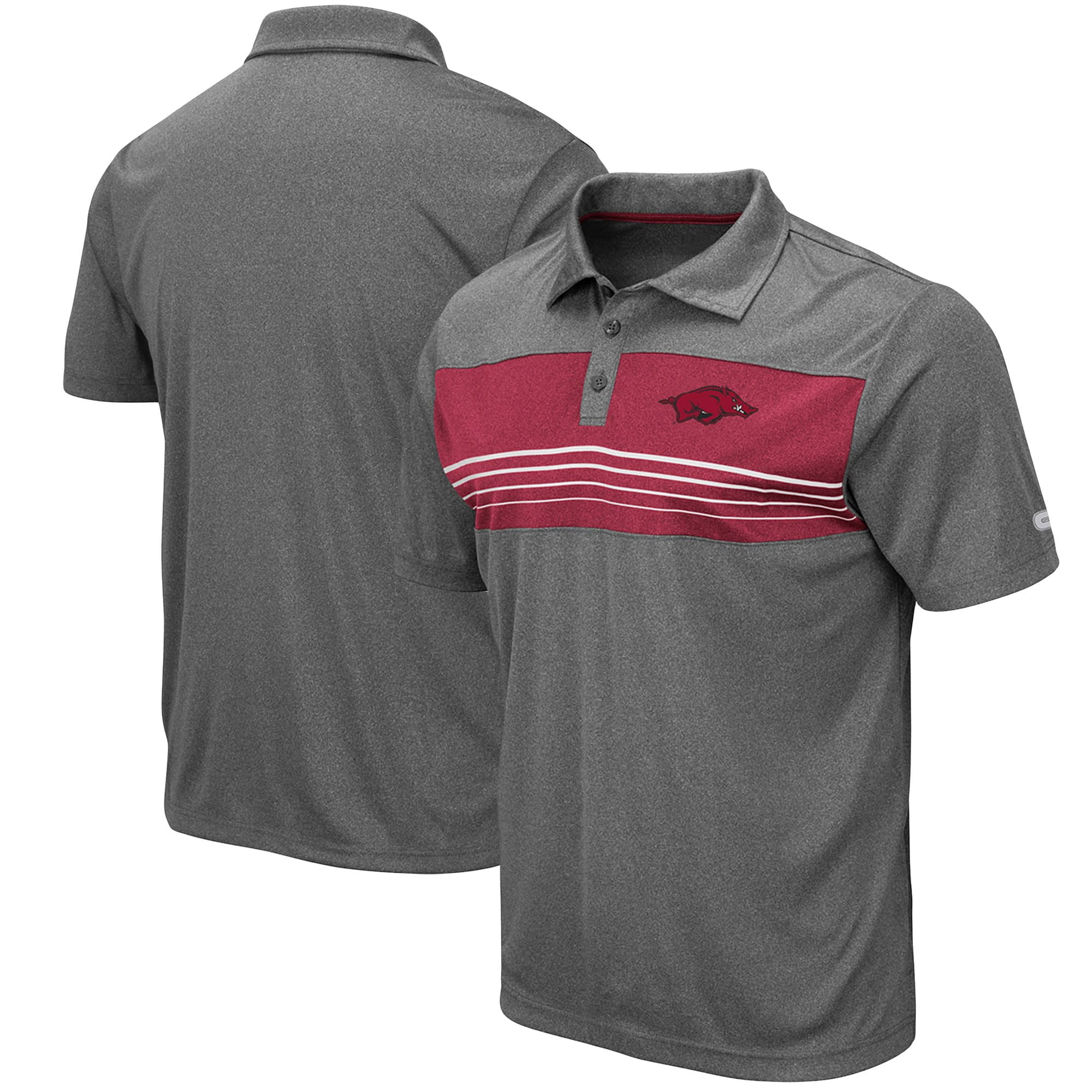 arkansas razorback men's polo shirt