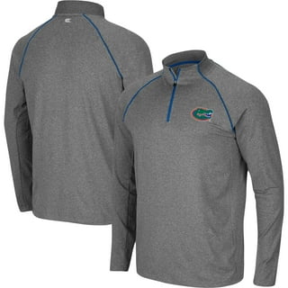 Men's G-III Sports by Carl Banks Royal Florida Gators Center Line Half-Zip Raglan Hoodie Jacket Size: Extra Large