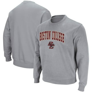 Women's Gameday Couture Gray Boston College Eagles Faded Wash Pullover  Sweatshirt