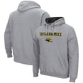 thumbnail image 1 of Men's Colosseum Heather Gray Southern Miss Golden Eagles Arch & Logo 3.0 Pullover Hoodie, 1 of 3