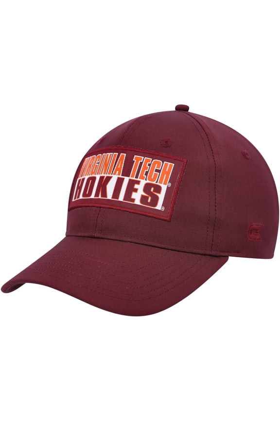 Men's Colosseum Maroon Virginia Tech Hokies Positraction Snapback Hat