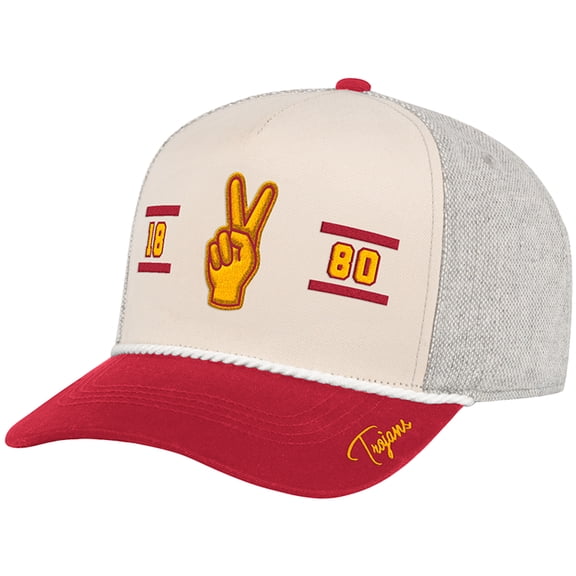 Men's Colosseum  Natural USC Trojans Frank Podium Adjustable Hat