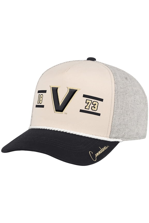 Men's Colosseum  Natural Vanderbilt Commodores Frank Podium Adjustable Hat