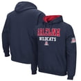 thumbnail image 1 of Men's Colosseum Navy Arizona Wildcats Sunrise Pullover Hoodie, 1 of 3
