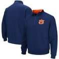 thumbnail image 1 of Men's Colosseum Navy Auburn Tigers Tortugas Logo Quarter-Zip Pullover Jacket, 1 of 3