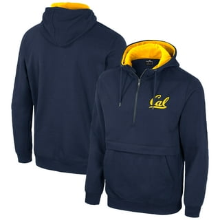 Youth Stadium Athletic Navy Cal Bears Big Logo Pullover Hoodie