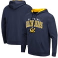thumbnail image 1 of Men's Colosseum Navy Cal Bears Resistance-Pullover Hoodie, 1 of 3