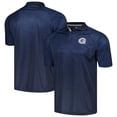 thumbnail image 1 of Men's Colosseum Navy Georgetown Hoyas Honeycomb Raglan Polo, 1 of 3