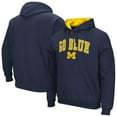 thumbnail image 1 of Men's Colosseum  Navy Michigan Wolverines Rally Cry Fleece Hoodie, 1 of 3