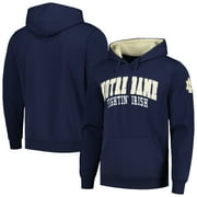 COLOSSEUM ATHLETICS Men's Colosseum Navy Notre Dame Fighting Irish Double Arch Pullover Hoodie