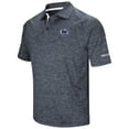 thumbnail image 1 of Men's Colosseum Navy Penn State Nittany Lions Big & Tall Down Swing Polo, 1 of 5