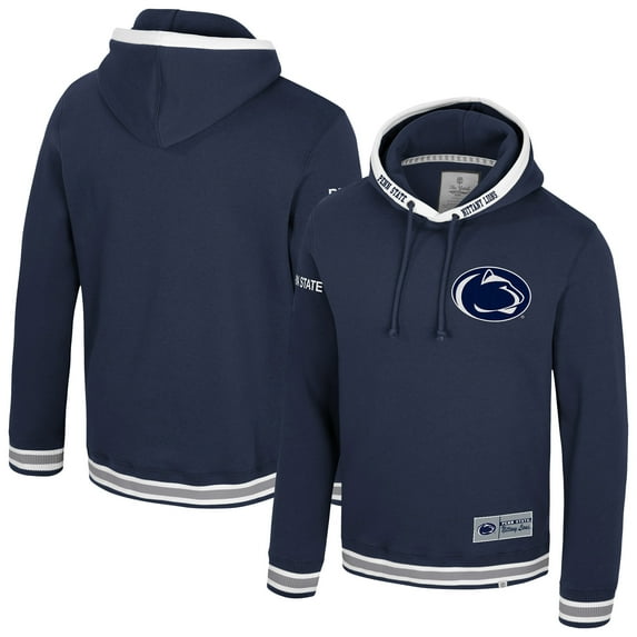 Men's Colosseum Navy Penn State Nittany Lions Grand Tour Hoodie