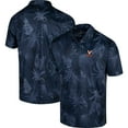 thumbnail image 1 of Men's Colosseum Navy Virginia Cavaliers Palms Team Polo, 1 of 3