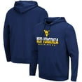 thumbnail image 1 of Men's Colosseum Navy West Virginia Mountaineers Lantern Pullover Hoodie, 1 of 3