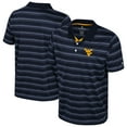 thumbnail image 1 of Men's Colosseum  Navy West Virginia Mountaineers Milk Steak Polo, 1 of 3