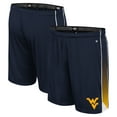 thumbnail image 1 of Men's Colosseum Navy West Virginia Mountaineers Online Shorts, 1 of 3