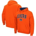 thumbnail image 1 of Men's Colosseum Orange Auburn Tigers Arch & Logo 3.0 Pullover Hoodie, 1 of 3