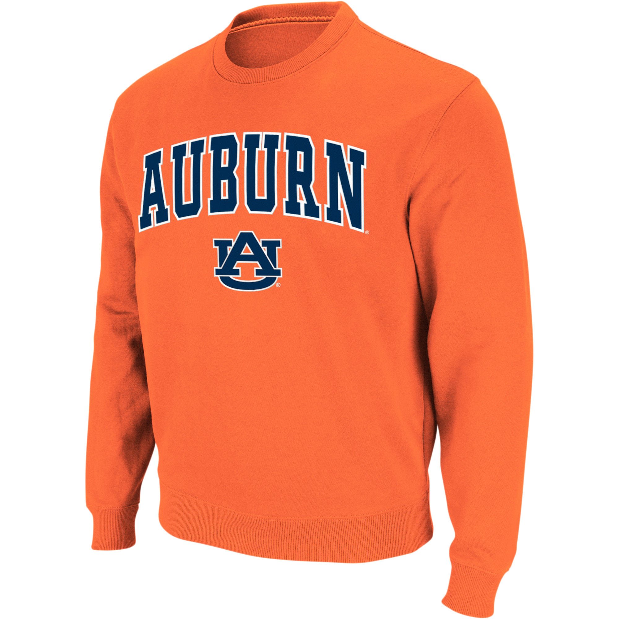 Men's Colosseum Orange Auburn Tigers Arch u0026 Logo Crew Neck Sweatshirt -  Walmart.com
