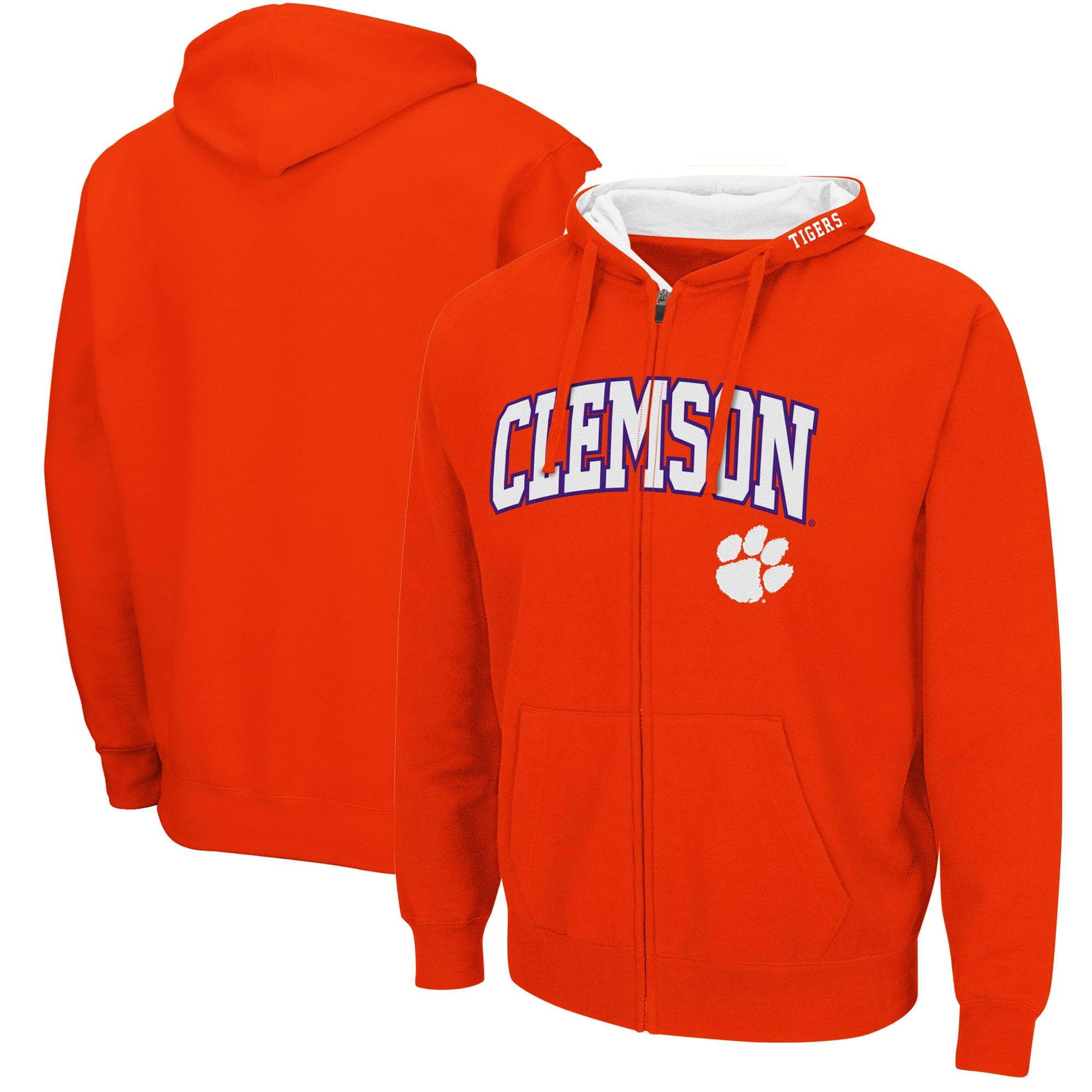 Clemson full zip sales hoodie