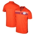 thumbnail image 1 of Men's Colosseum Orange Clemson Tigers Big & Tall Langmore Polo, 1 of 3