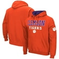 thumbnail image 1 of Men's Colosseum Orange Clemson Tigers Sunrise Pullover Hoodie, 1 of 3
