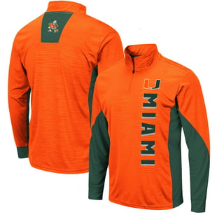 Men's League Collegiate Wear Heather Green Miami Hurricanes 1274 Victory Falls T-Shirt Size: Small