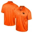 thumbnail image 1 of Men's Colosseum Orange Oregon State Beavers Honeycomb Raglan Polo, 1 of 3