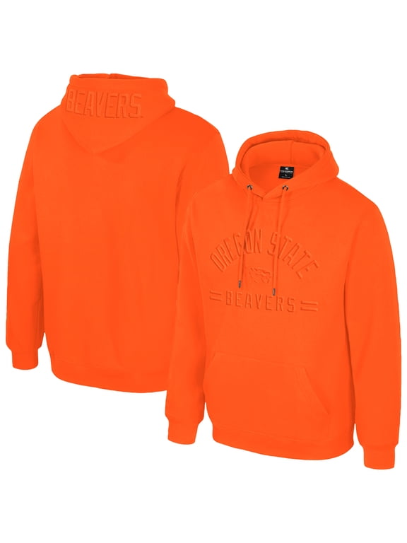 Men's Colosseum Orange Oregon State Beavers New Member Hoodie