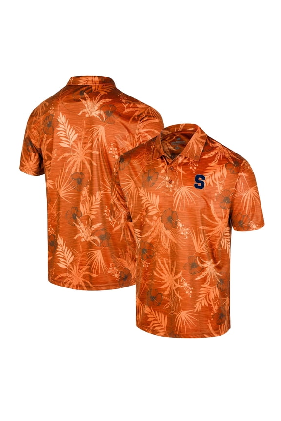 Men's Colosseum Orange Syracuse Orange Palms Team Polo