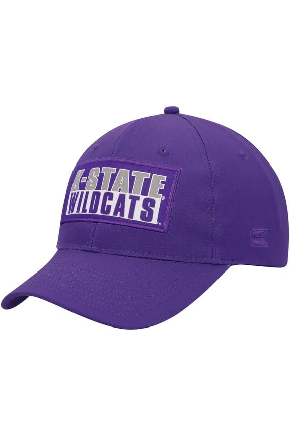 Men's Colosseum Purple Kansas State Wildcats Positraction Snapback Hat