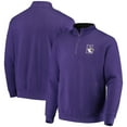 thumbnail image 1 of Men's Colosseum Purple Northwestern Wildcats Tortugas Logo Quarter-Zip Jacket, 1 of 3