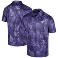thumbnail image 1 of Men's Colosseum  Purple TCU Horned Frogs Palms Team Polo, 1 of 3