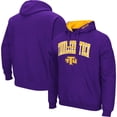 thumbnail image 1 of Men's Colosseum Purple Tennessee Tech Golden Eagles Arch & Logo 3.0 Pullover Hoodie, 1 of 3
