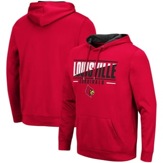 Pro Player Louisville Cardinals Full Zip Jacket L Black Red
