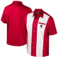 thumbnail image 1 of Men's Colosseum Red NC State Wolfpack Strike Bowling Button-Up Shirt, 1 of 3