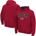 thumbnail image 1 of Men's Colosseum Red Rider Broncs Arch & Logo 3.0 Pullover Hoodie, 1 of 3