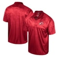 thumbnail image 1 of Men's Colosseum Red Utah Utes Honeycomb Raglan Polo, 1 of 3