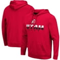 thumbnail image 1 of Men's Colosseum Red Utah Utes Lantern Pullover Hoodie, 1 of 3