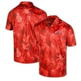 thumbnail image 1 of Men's Colosseum Red Utah Utes Palms Team Polo, 1 of 3