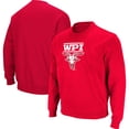 thumbnail image 1 of Men's Colosseum Red Worcester Polytechnic Institute Engineers Arch Over Logo Pullover Sweatshirt, 1 of 3